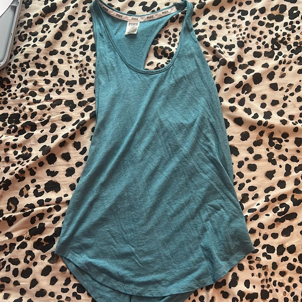 Vs Pink Brand Tank Large